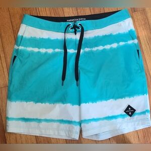 American Eagle swim trunks board shorts‎ size Large